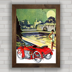 QUADRO DECORATIVO MOTO INDIAN 1927 na internet