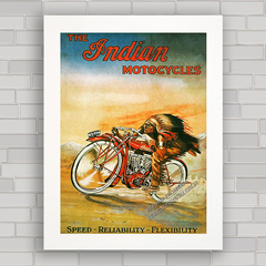 QUADRO DECORATIVO MOTO INDIAN 1929 na internet