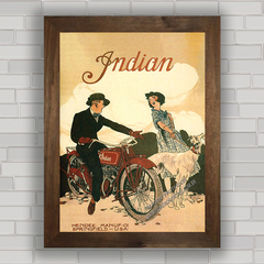 QUADRO DECORATIVO MOTO INDIAN