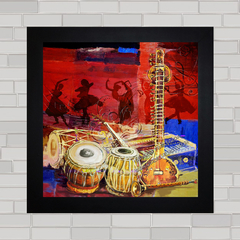 QUADRO DECORATIVO INSTRUMENTOS MUSICAIS 3