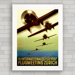 QUADRO INTERNATIONAL AIRSHOW 1937 ZURIQUE - comprar online