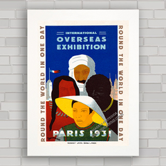 QUADRO INTERNATIONAL OVERSEAS EXHIBITION PARIS 1931 - comprar online