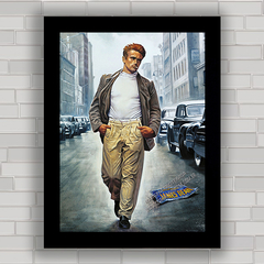 QUADRO DECORATIVO JAMES DEAN PÔSTER - comprar online