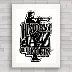 QUADRO DECORATIVO JAZZ - comprar online