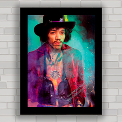 QUADRO DECORATIVO JIMI HENDRIX