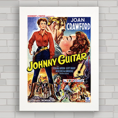 QUADRO DE CINEMA FILME JOHNNY GUITAR 1954 - comprar online