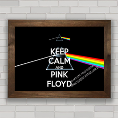 QUADRO DECORATIVO KEEP CALM PINK FLOYD 2 na internet