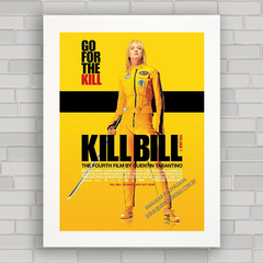QUADRO DE CINEMA FILME KILL BILL 2 - comprar online