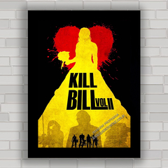 QUADRO DECORATIVO DE CINEMA FILME KILL BILL 3