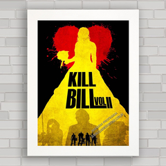 QUADRO DECORATIVO DE CINEMA FILME KILL BILL 3 - comprar online