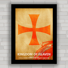 QUADRO FILME KINGDOM OF HEAVEN - CRUZADA - comprar online