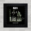 QUADRO DECORATIVO KISS DRESSED TO KILL