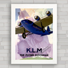 QUADRO DECORATIVO KLM FLYING DUTCHMAN