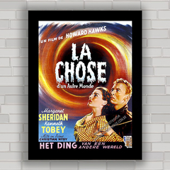 QUADRO DE CINEMA FILME LA CHOSE 1951 - comprar online