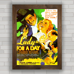 QUADRO DE CINEMA FILME LADY FOR A DAY 1933 na internet