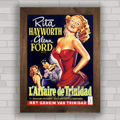 QUADRO DE CINEMA FILME L'AFFAIRE DE TRINIDAD 1952 na internet