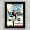 QUADRO DECORATIVO LAMBRETTA 1962