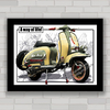 QUADRO DECORATIVO LAMBRETTA 3