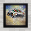 QUADRO DECORATIVO LANCIA STRATOS 1976 RALLYE