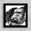 QUADRO DECORATIVO CARRO LAND ROVER 1956