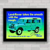 QUADRO DECORATIVO CARRO LAND ROVER OFF ROAD 10