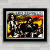 QUADRO DECORATIVO LED ZEPPELIN 1