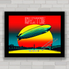 QUADRO DECORATIVO LED ZEPPELIN CELEBRATION DAY