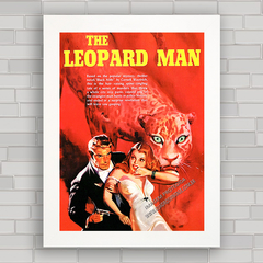 QUADRO DE CINEMA FILME LEOPARD MAN 1943 - comprar online