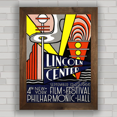 QUADRO DE CINEMA LINCOLN CENTER NEW YORK 1966 na internet