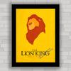 QUADRO FILME LION KING 2 - REI LEÃO