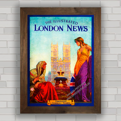 QUADRO VINTAGE LONDON NEWS 1937 na internet