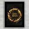 QUADRO DECORATIVO FILME LORD OF THE RINGS 16