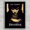 QUADRO DECORATIVO FILME LORD OF THE RINGS 17