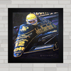 QUADRO DECORATIVO LOTUS F1 98T 1986