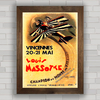 QUADRO VINTAGE LOUIS MASSOTE AVIAÇÃO