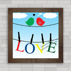 QUADRO DECORATIVO LOVE 2 na internet