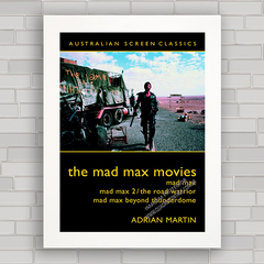 QUADRO DE CINEMA FILME MAD MAX 3 - comprar online