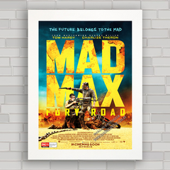 QUADRO DE CINEMA FILME MAD MAX 7 - comprar online