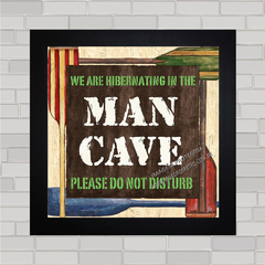 QUADRO DECORATIVO MAN CAVE - comprar online