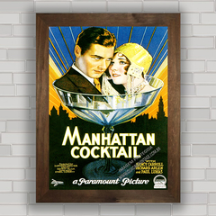 QUADRO DE CINEMA FILME MANHATTAN COCKTAIL 1928 na internet