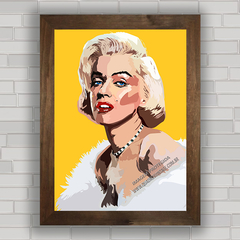 QUADRO DECORATIVO MARILYN MONROE ART 3 na internet