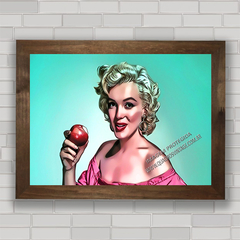 QUADRO DECORATIVO MARILYN MONROE ART 4 na internet