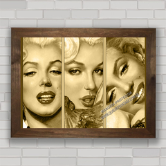 QUADRO MARILYN MONROE ART SEQUENCE SÉPIA