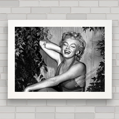 QUADRO MARILYN MONROE VINTAGE PÔSTER 2 - comprar online