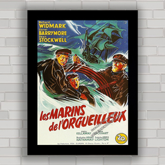 QUADRO FILME MARINS DE L'ORGUEILLEUX 1949