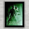 QUADRO DECORATIVO DE CINEMA FILME MATRIX 4