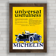 QUADRO DECORATIVO PNEUS MICHELIN 1919 na internet