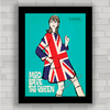 QUADRO DECORATIVO MODA 2 - SAVE THE QUEEN