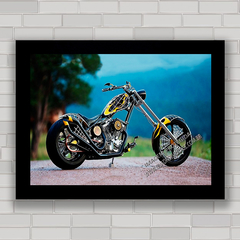 QUADRO DECORATIVO MOTOS 121 CHOPPER