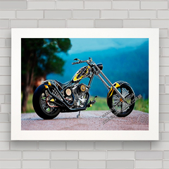 QUADRO DECORATIVO MOTOS 121 CHOPPER - comprar online